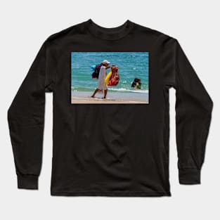 Beach Seller, Acapulco, Mexico. Long Sleeve T-Shirt